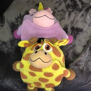 2 Janimal onesies ($25 together, $15 for one)